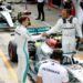 mercedes domineert kwalificatie ondanks tragere ra