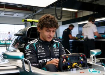 mercedes past koppeling antonelli aan voor jacht o