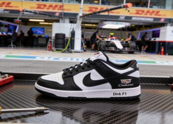 nike ontwerpt exclusieve cadillac f1 sneaker maar