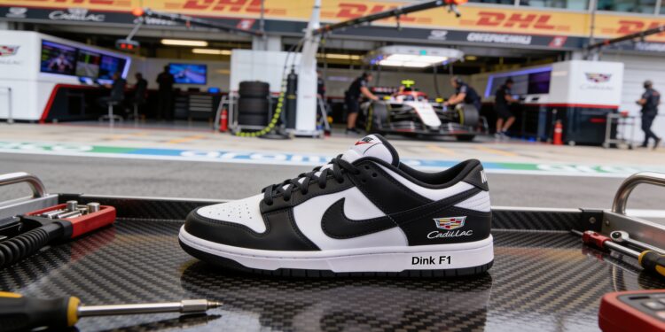 nike ontwerpt exclusieve cadillac f1 sneaker maar