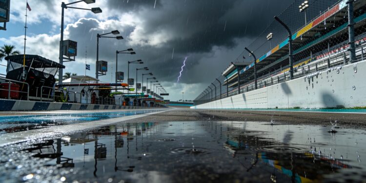 noodweer in miami supportrace afgelast f2 hoofdrac