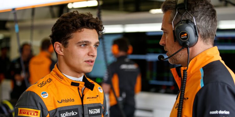norris wil auto aanpassen ondanks dominante sprint