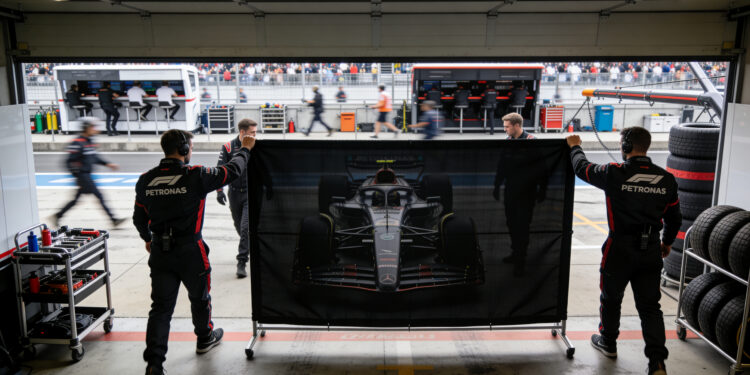 onthulling f1 team huurde paddock spion in voor ge