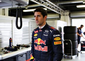 red bull coureur buemi open voor nurburgring avont