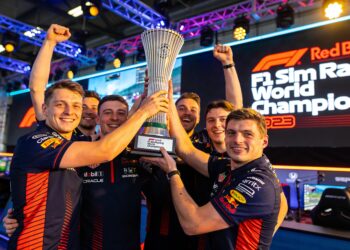 red bull schrijft geschiedenis met vierde simracew