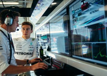 russell kopieert antonelli setup impact groter dan