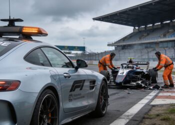 safety car veroorzaakt bizarre crash op moscow rac