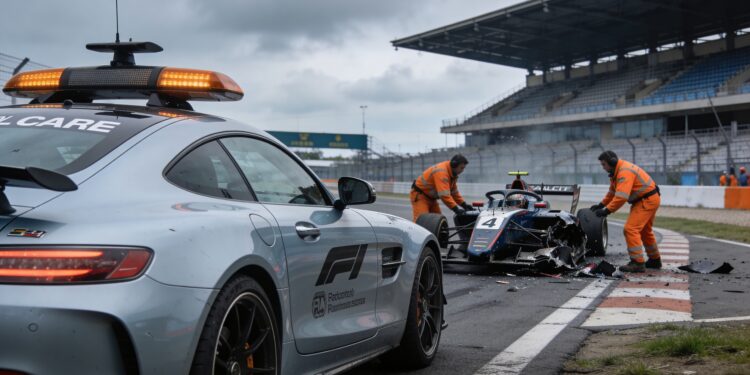 Safety Car veroorzaakt bizarre crash op Moscow Raceway 1 safety car veroorzaakt bizarre crash op moscow rac