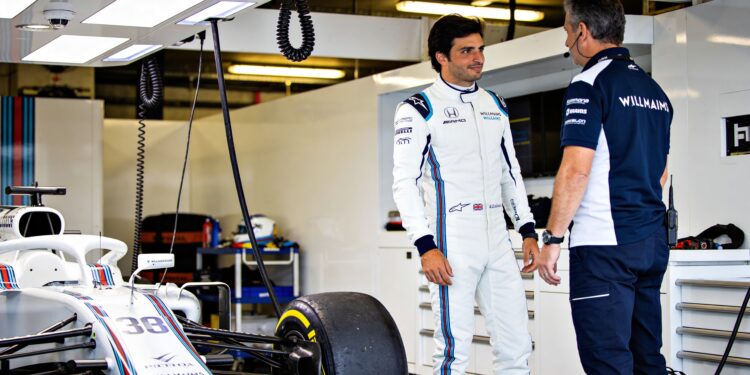 sainz dit is de williams die we vanaf de start moe