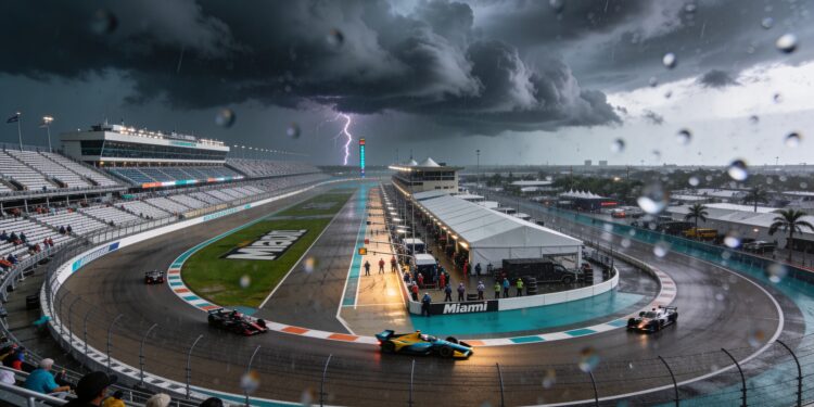 starttijd gp miami vervroegd wegens dreigend onwee