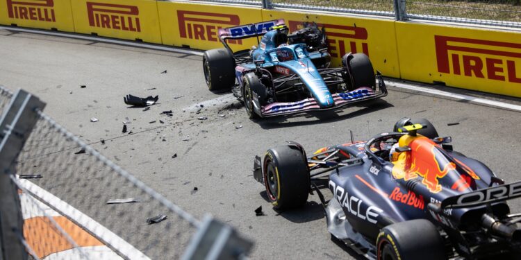 technisch drama voor lawson veroorzaakt crash met