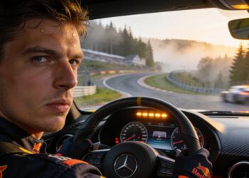 verstappen toont klasse in slotfase 24u nurburgrin