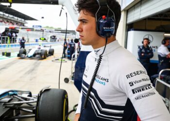 victor martins reservecoureur voor williams in can