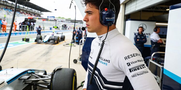 victor martins reservecoureur voor williams in can