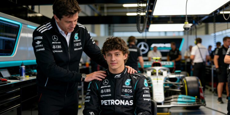 wolff wist het al jaren kimi antonelli wordt werel