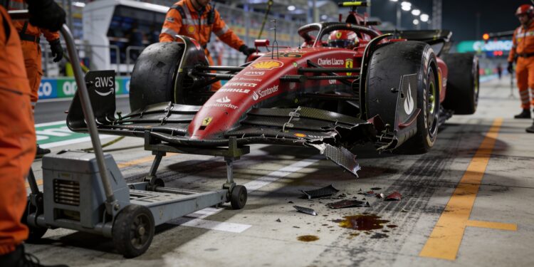 zware tijdstraf voor leclerc na bizarre slotfase i