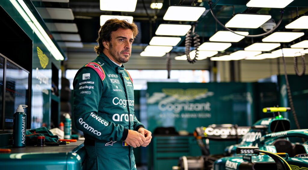 alonso heeft naar verluidt optie om aston martin t