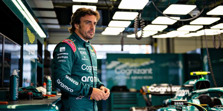 alonso heeft naar verluidt optie om aston martin t