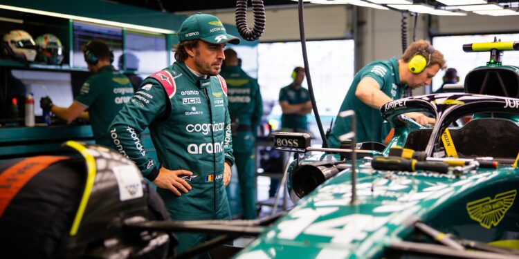 alonso start thuisrace vanuit pitlane na motorwiss