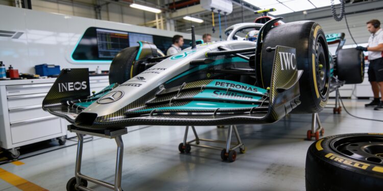 analyse mercedes unieke diffuser upgrade in canada