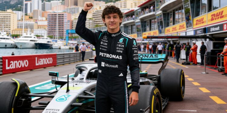 Antonelli ongenaakbaar naar pole position in Monaco 1 antonelli ongenaakbaar naar pole position in monac
