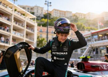 antonelli op pole in monaco record hamilton onder