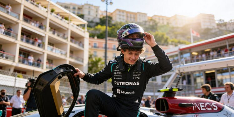 Antonelli op pole in Monaco, record Hamilton onder druk 1 antonelli op pole in monaco record hamilton onder