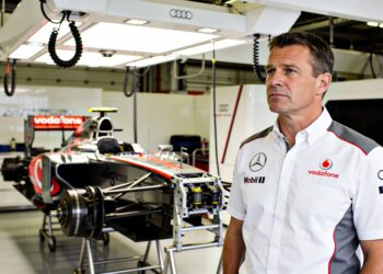 audis f1 topman mcnish met hart en ziel bij le man
