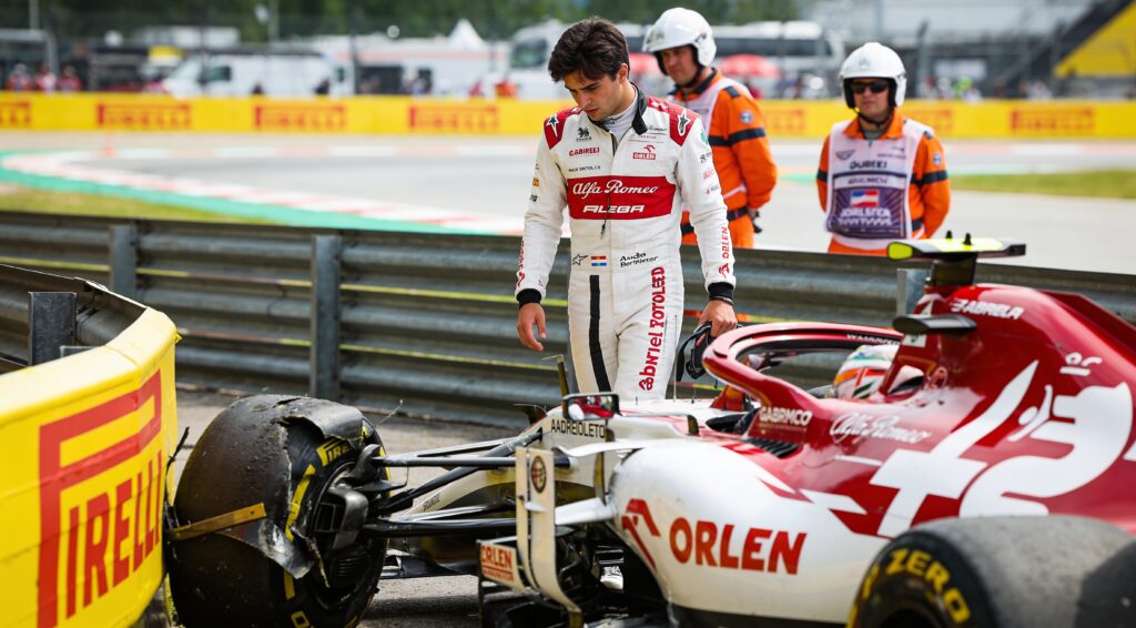 bortoleto hard voor zichzelf na kostbare q1 crash