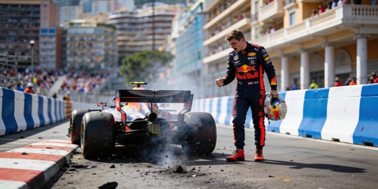 chaos in monaco verstappen valt uit hamilton klimt