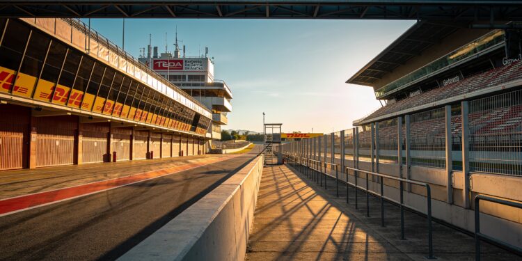 circuit de barcelona catalunya stelt zich beschikb