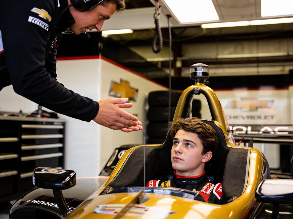 colton herta maakt f1 debuut voor cadillac in span