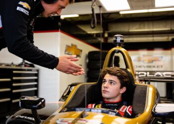 colton herta maakt f1 debuut voor cadillac in span