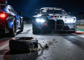 drama voor magnussen bmw verliest leiding in le ma