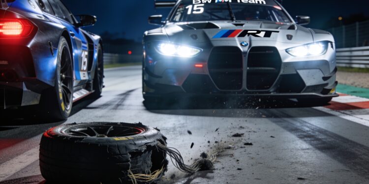 drama voor magnussen bmw verliest leiding in le ma