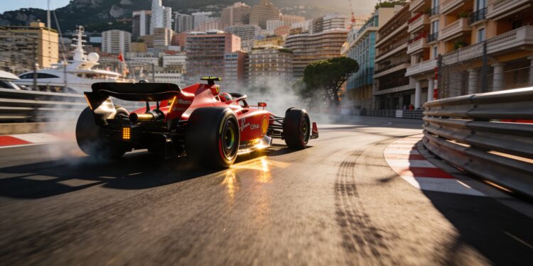 Ferrari domineert in Monaco; Hamilton op P1, straf voor Mercedes 1 ferrari domineert in monaco hamilton op p1 straf v