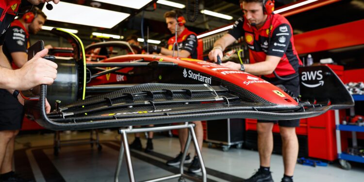 ferrari met acht nieuwe onderdelen op jacht naar m