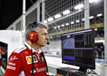 ferrari teambaas vasseur mist kwalificatiedag mona