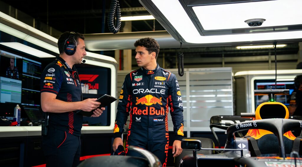 hadjar hekelt startprocedure red bull ik ben geen