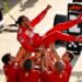 hamilton behaalt emotionele eerste zege voor ferra