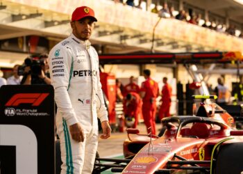 hamilton favoriet voor eerste ferrari zege vanaf e