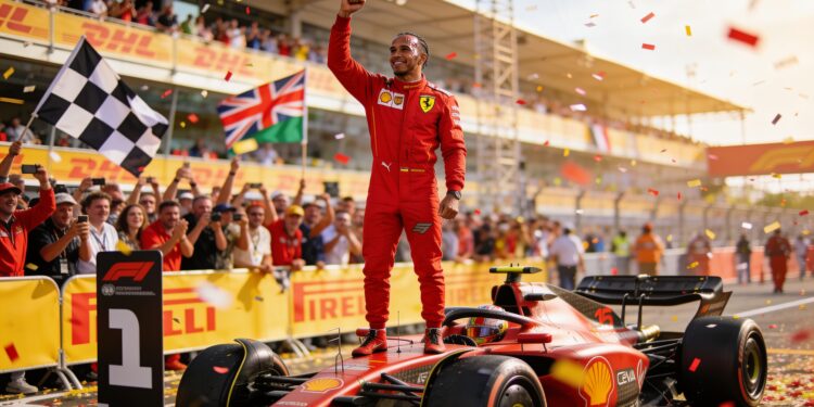 hamilton meldt zich voor titel na dominante zege i