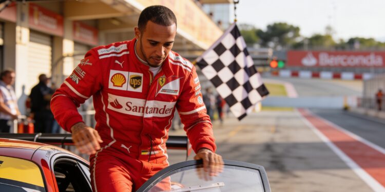 Hamilton na dieptepunt naar eerste startrij in Barcelona 1 hamilton na dieptepunt naar eerste startrij in bar