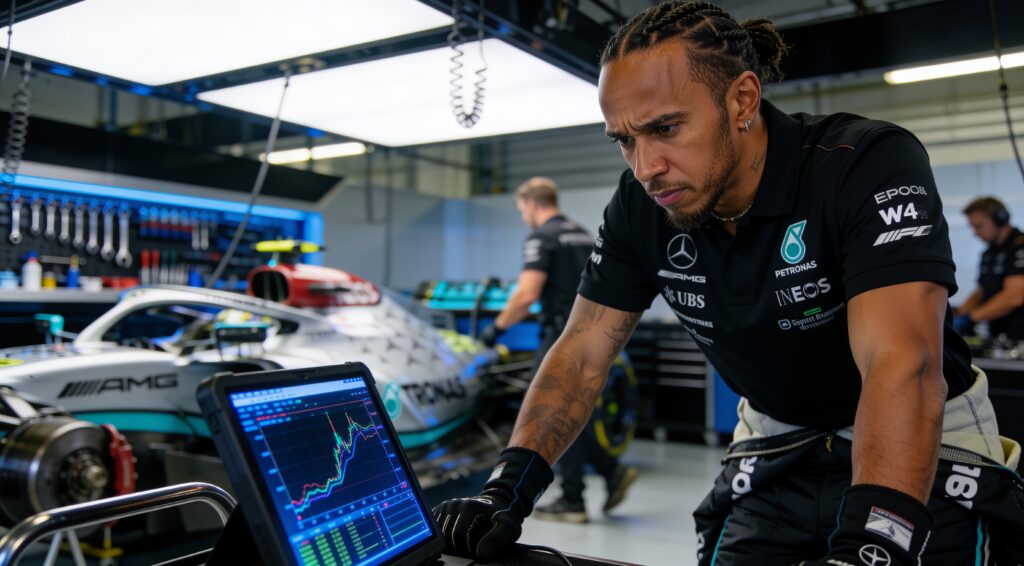 hamilton ontkent snelheidsovertreding na penalty i