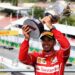 hamilton pakt dominante zege in spanje titelstrijd