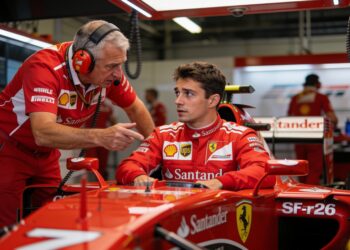 hamilton slaat training spanje over voor ferrari j