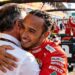 hamilton verlost ferrari met emotionele eerste zeg