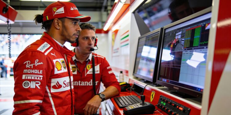 hamilton wijst ferrari de weg na p2 in monaco meer