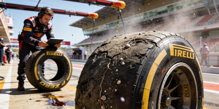 hitte en bandenkeuze bepalen spaanse grand prix