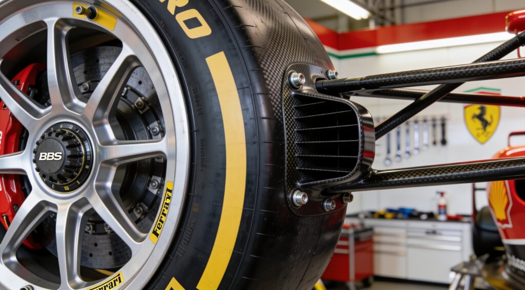 innovatieve ferrari wielen sleutel tot hamiltons z